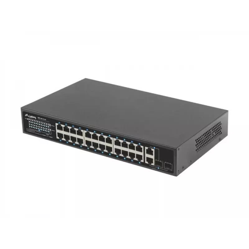 Lanberg RSFE-24P-2C-250 switch di rete unmanaged Gigabit Ethernet (10/100/1000)