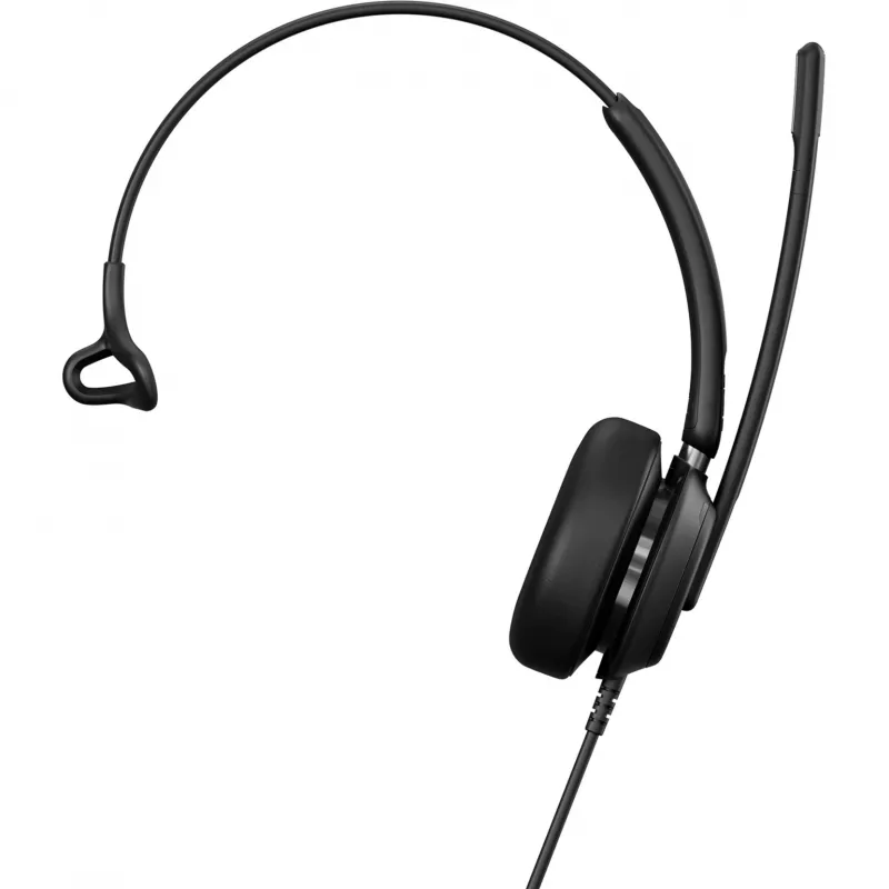 Epos IMPACT 730T, headset mono, con filo, certificato MS Teams, 3 microfoni digitali, tecnologia Super-Wideband