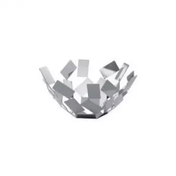 Cestino portavivande Alessi MT02 rotondo grigio 273mm
