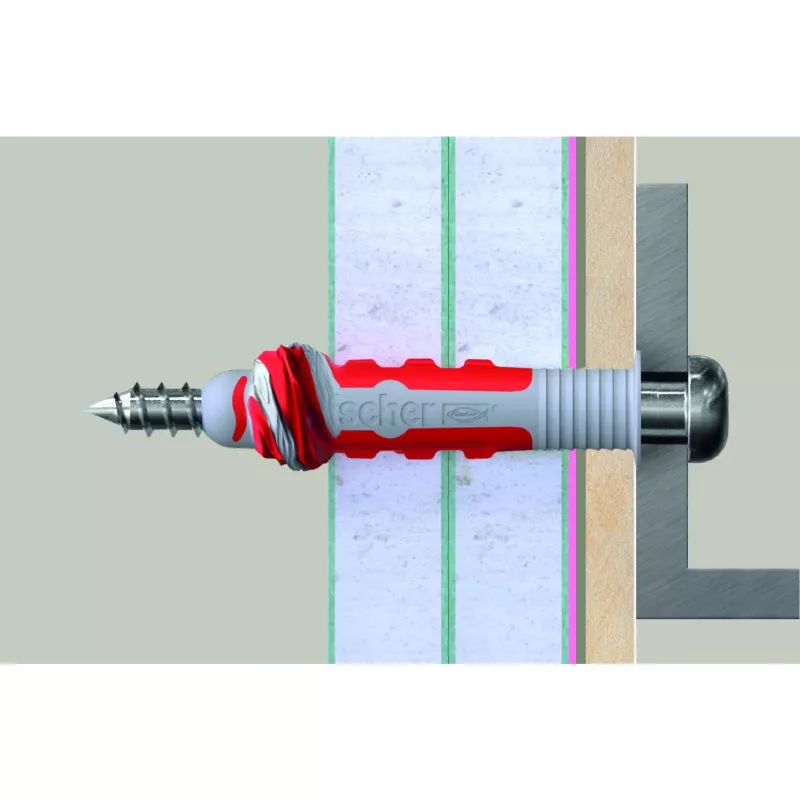 Tassello ad espansione Fischer DuoSeal 8 x 48 S PH TX A2