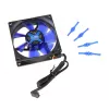 Noiseblocker BlackSilentFan X2 ITR-X-2 ventola per case, 80 x 80 x 25 mm