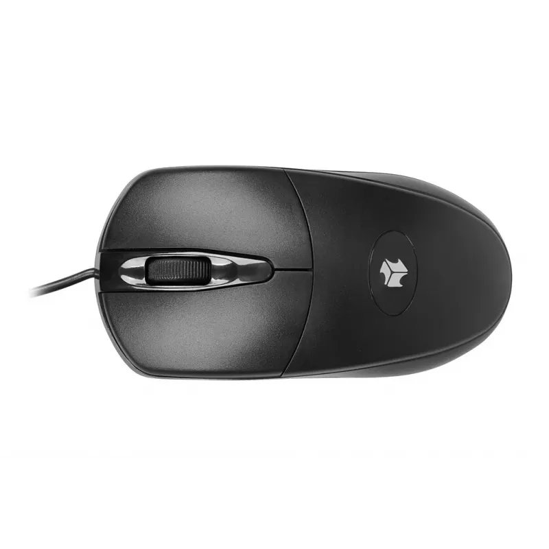iBOX i007 mouse ottico con filo, nero