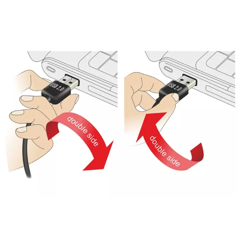 Cavo USB DeLOCK 2 m USB 2.0 A - B m/m