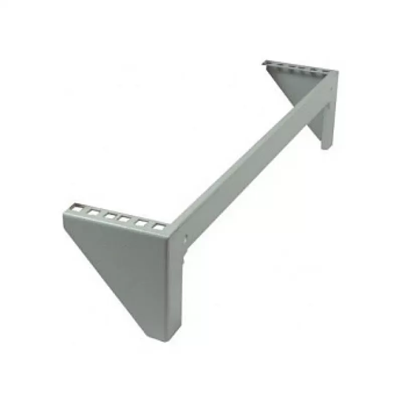 Accessorio 19 staffa a parete 2HE B490 / T98mm grigio chiaro serie SMW