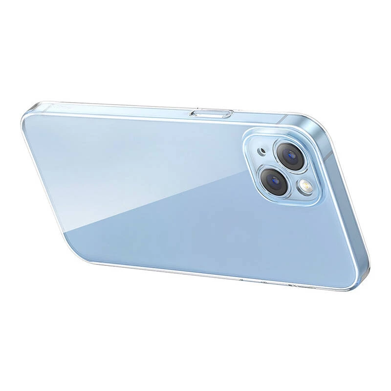 Custodia protettiva Baseus Crystal Series per iPhone 14 Plus con retro in vetro temperato