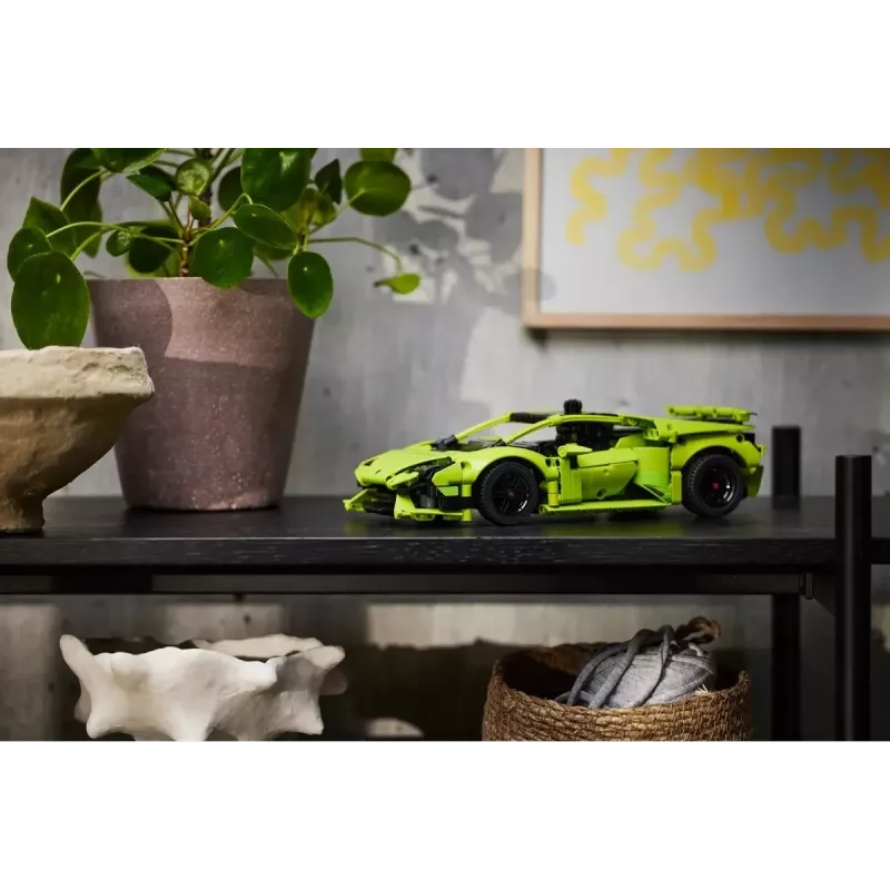 LEGO Technic kit di costruzione modello Lamborghini Huracán Tecnica in scala 1:10, 806 pezzi, età 9+