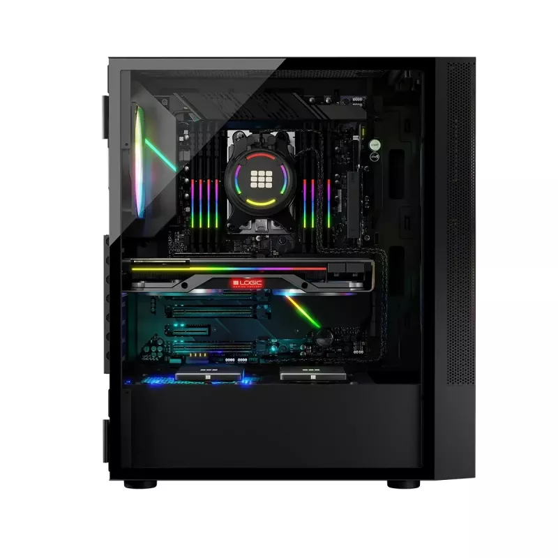 Logic ARYA ARGB MINIDI Case USB 3.0 nero
