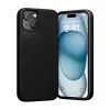 Custodia in silicone Vention KUFB0-20 per iPhone 15 Plus — nero, custodia protettiva sottile