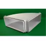 Faber Curve CRO 90 – Curva a 90° per canale di scarico rettangolare 220 x 90 mm