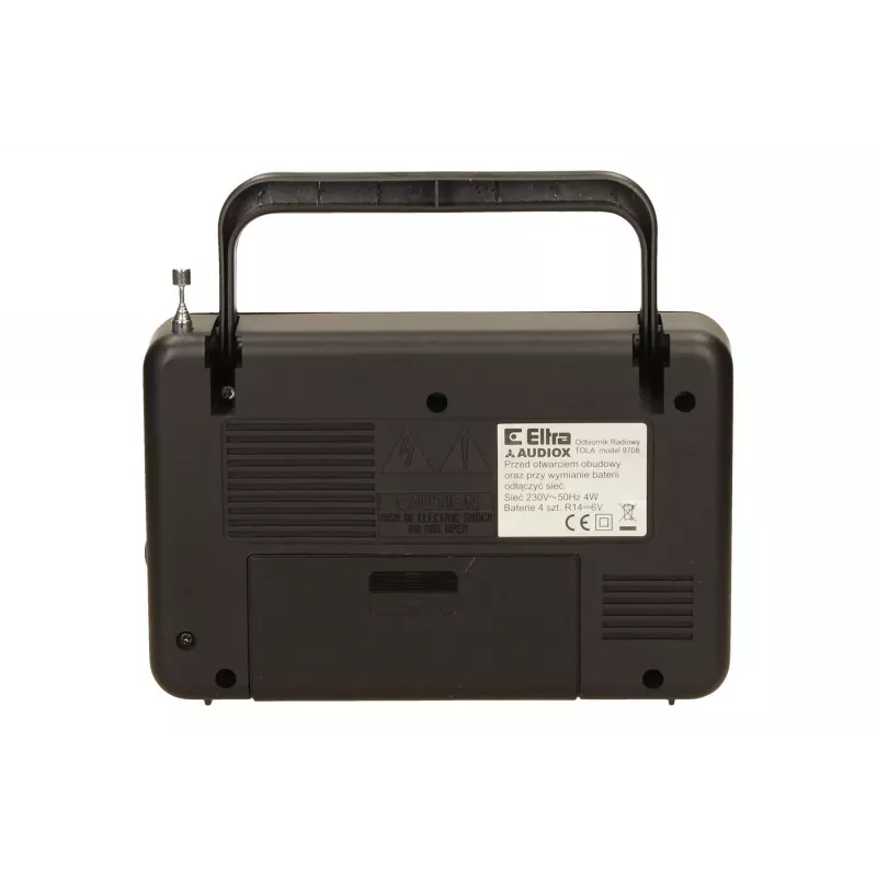 Eltra Tola 3 radio portatile, FM/LW, nera