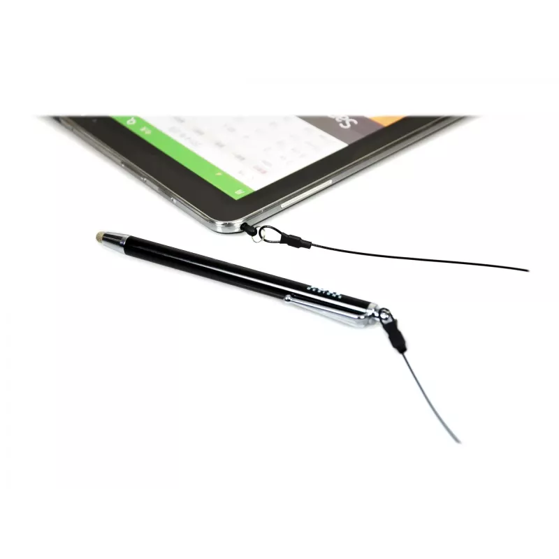 Stylus Port Designs 140228 — universale, nero, 11 g, punta di precisione compatta