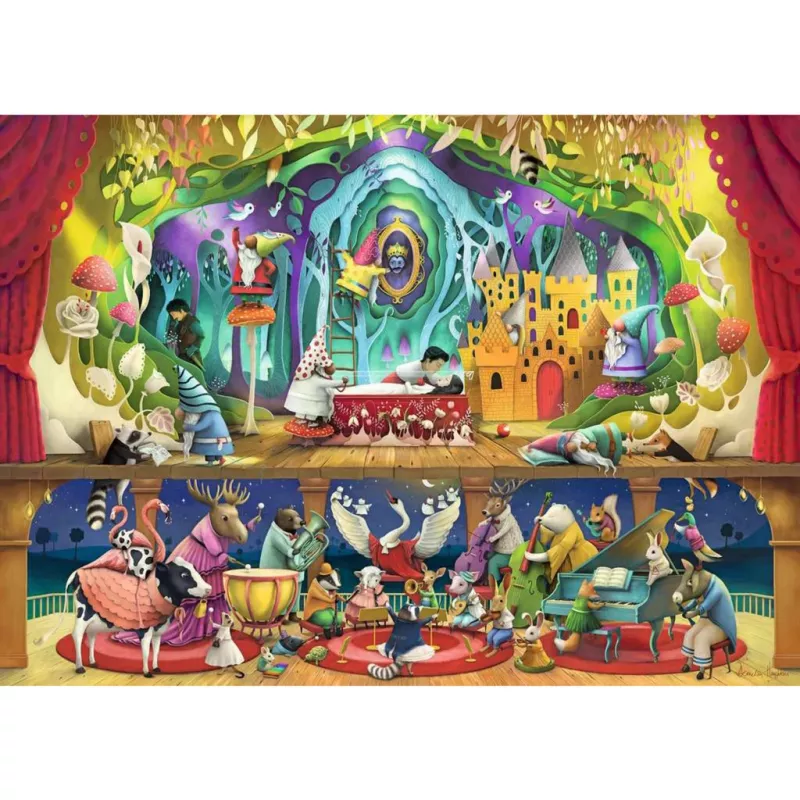 Puzzle - Biancaneve e i sette nani (1000 pezzi)