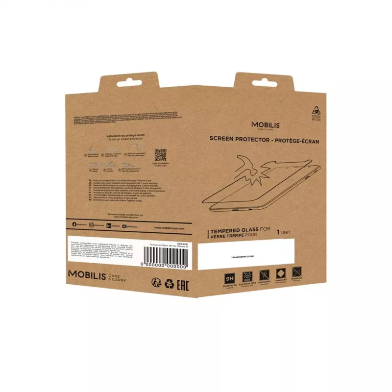 Pellicola protettiva per display trasparente Mobilis 017011 per Microsoft Surface Go 3/Go 2/Go