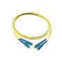 GoodConnections Cavo patch fibra ottica duplex OS2 (singlemode, 9/125) SC/SC, LSZH, polarità reversibile, 20 m