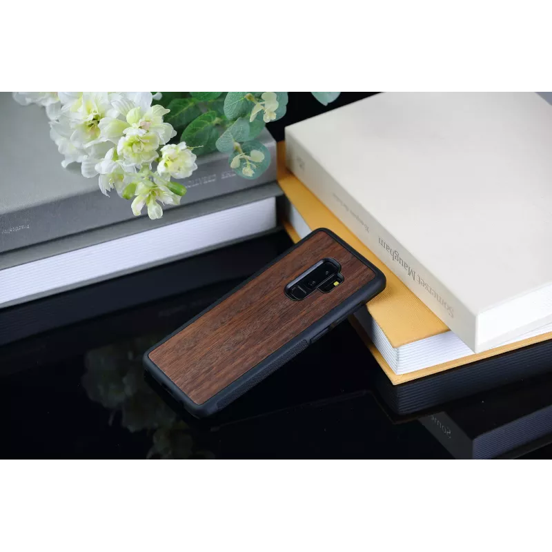 Custodia per smartphone Mann und Holz per Galaxy S9 Plus, motivo koala, nero