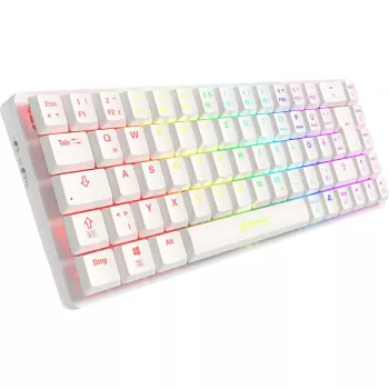 Sharkoon PureWriter W65 Tastiera gaming RF wireless QWERTZ tedesco nero