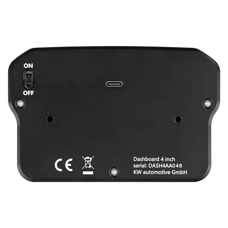 Dashboard per volante Ascher Racing 4