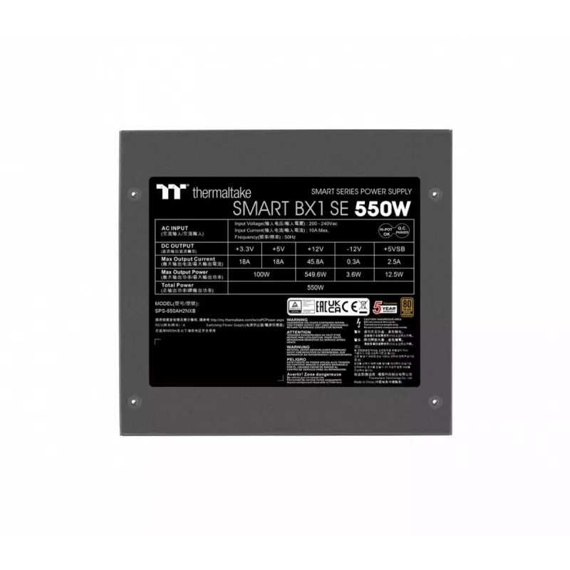 Alimentatore THERMALTAKE PS-TTP-0550NNSABE-1 550W ATX