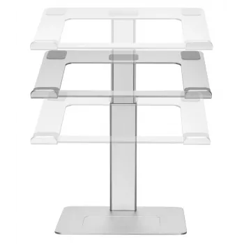 Supporto per laptop Gembird NBS-D1-02 argento 39,6 cm (15,6 inch)
