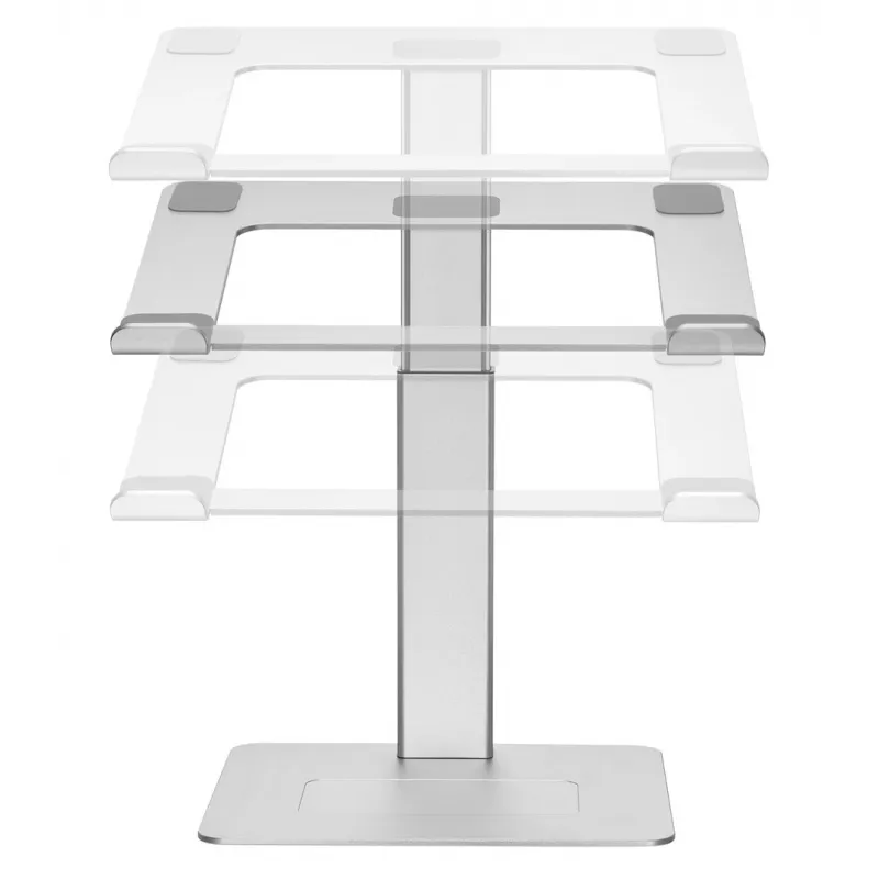 Supporto per laptop Gembird NBS-D1-02 argento 39,6 cm (15,6 inch)