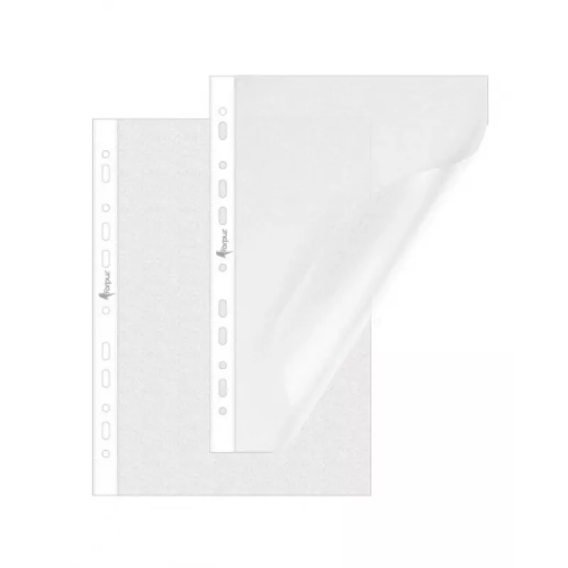 Cartelline portadocumenti A4, lucide, 40 µm, confezione da 100
