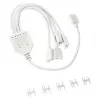 Cavo splitter ARGB Kolink PGW-AC-KOL-157 30 cm bianco per connettori 3-Pin-5V-ARGB
