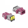Accoppiatore in fibra ottica DeLOCK 86891 SC simplex femmina su SC simplex femmina multimodale viola