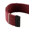 Kit cavi CableMod PRO Series ModMesh C-Series RMi & RMx - kit cavi alimentazione - sagomato - Blood Red (CM-PCSR-FKIT-NKBR-R)