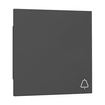 Interruttore a bilanciere con simbolo campanello GIRA System 55 328628 antracite