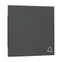 Interruttore a bilanciere con simbolo campanello GIRA System 55 328628 antracite