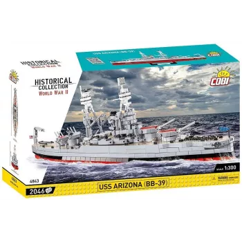 Mattoncini USS Arizona BB-39 2046 pezzi
