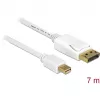 Cavo DisplayPort DeLOCK 83485 Mini DisplayPort 7 m bianco