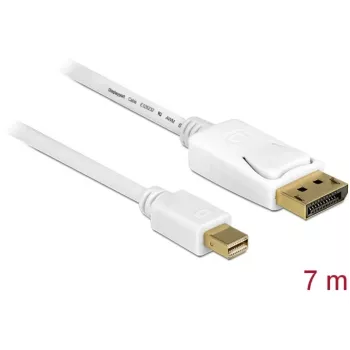 Cavo DisplayPort DeLOCK 83485 Mini DisplayPort 7 m bianco