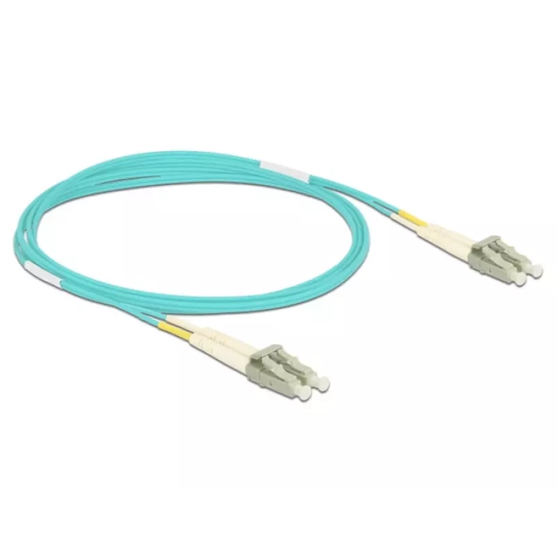 DELOCK cavo in fibra ottica LC a LC multimodale OM3 2 m
