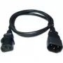 Zebra CS-CAB-IEC-L cavo di alimentazione nero 1 m connettore femmina C13 connettore femmina C14