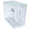 Lian Li O11 Dynamic EVO RGB bundle case PC HydroShift II LCD-S 360TL AiO + 3x ventole UNI FAN SL-INF 120 Reverse Blade - bianco