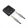 RØDE AI-Micro interfaccia audio mobile, 2x ingressi TRS/TRRS da 3,5 mm, uscita cuffie da 3,5 mm, USB-C, nera