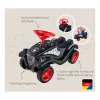 Macchinina scivolo Simba-Dickie BIG Bobby Car Classic Little Rocker — nero/rosso, modello 800056144