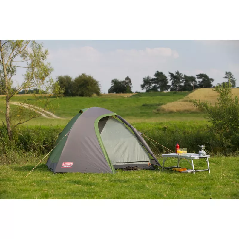 Tenda a cupola Coleman Darwin 3 3 persone Verde Paleria in acciaio