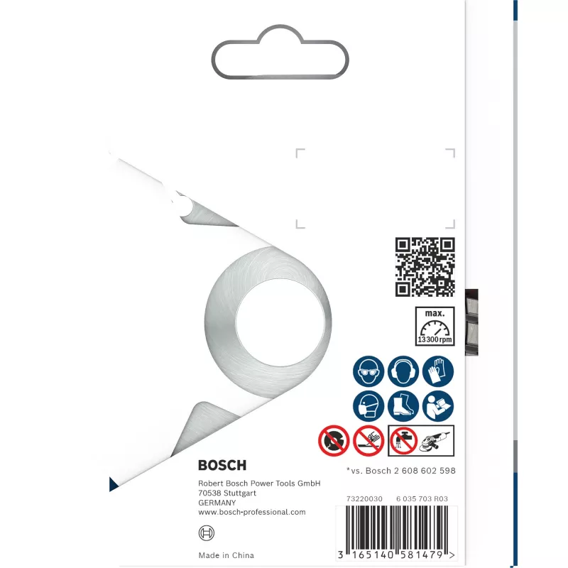 Bosch 2608602641, 11,5 cm, 1 pezzo