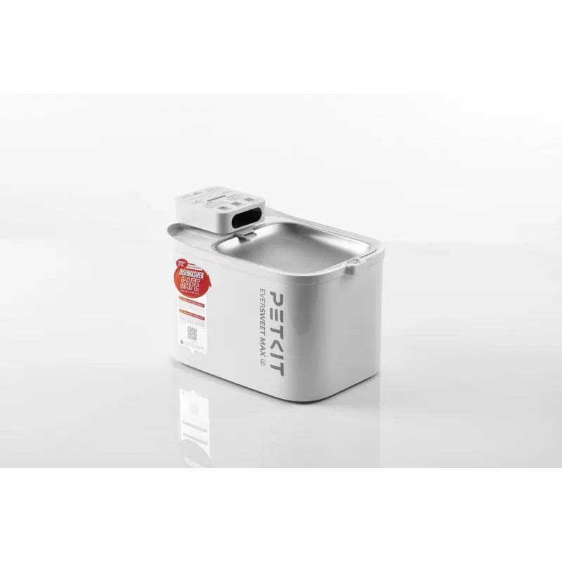 Fontanella per animali PETKIT Eversweet Max 2 — capacità 3 L, senza BPA, bianco