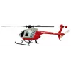 Amewi RC elicottero MD500 batteria Li-Po 350mAh argento/rosso (25354)