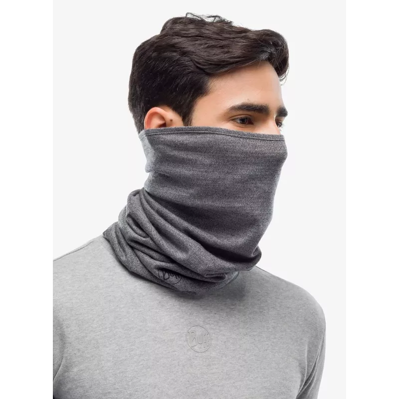 Buff Merino Midweight scaldacollo multifunzionale grigio