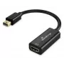 Convertitore Mini DisplayPort su HDMI MediaRange MRCS236, 10 Gbps, 20 cm, nero