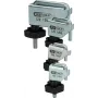 Set di fascette per tubi KS TOOLS 4 pezzi 122.1200 — fascette metalliche per tubi, misure assortite