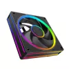 Ventola per case MODECOM VOLCANO LOOP 120 ARGB, 120 mm, PWM, 400–1400 giri/min, nero
