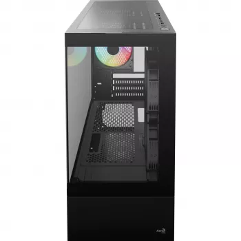 Case per computer Micro/Mini-ITX AEROCOOL Geh Viewport Mini-G-BK-v4 ARGB nero