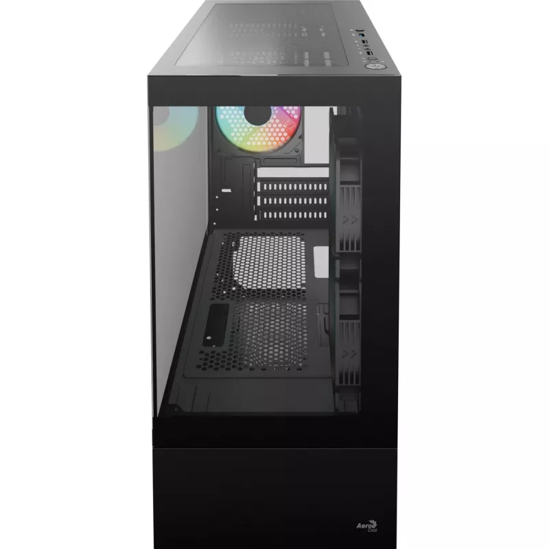 Case per computer Micro/Mini-ITX AEROCOOL Geh Viewport Mini-G-BK-v4 ARGB nero
