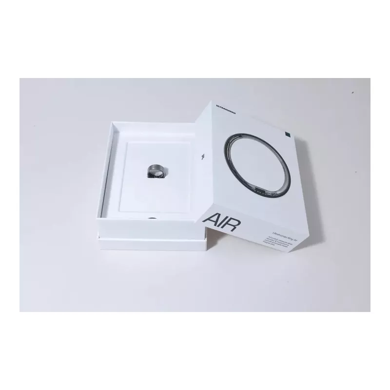 Ultrahuman Ring Air Raw Titanium Taglia 6 | Ultrahuman