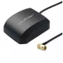 Antenna GPS/GLONASS QOLTEC 28 dBi 50 W con connettore maschio SMA angolare